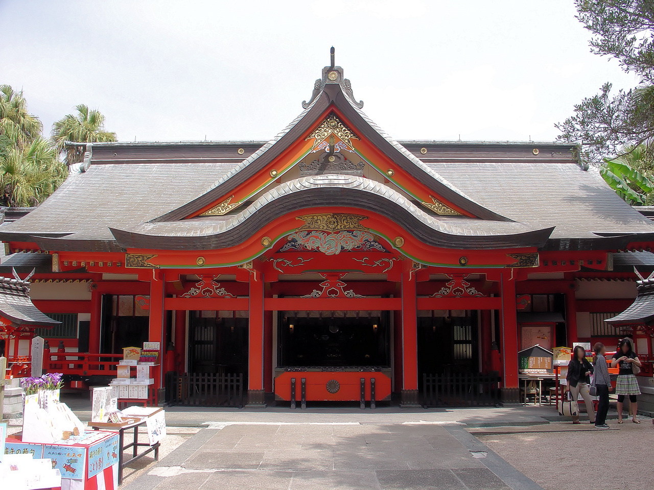 青島神社の外観