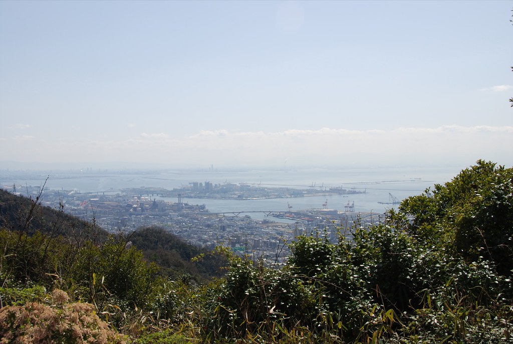 六甲山から見た景色