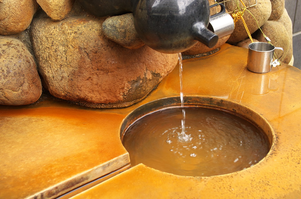 有馬温泉の金泉が楽しめる「金の湯」