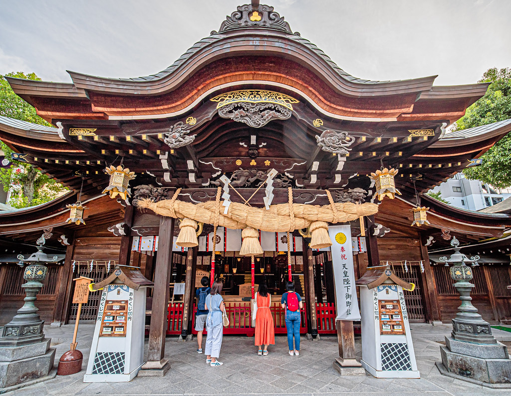 櫛田神社で飾り山笠を楽しもう
