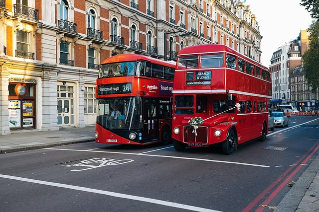対策KW「ロンドンの赤いバス」