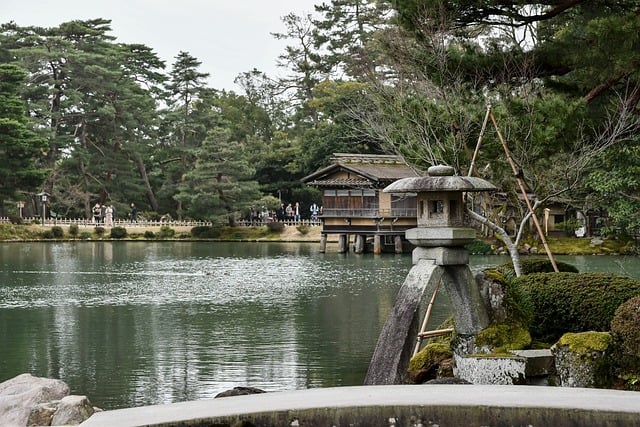 兼六園の景色