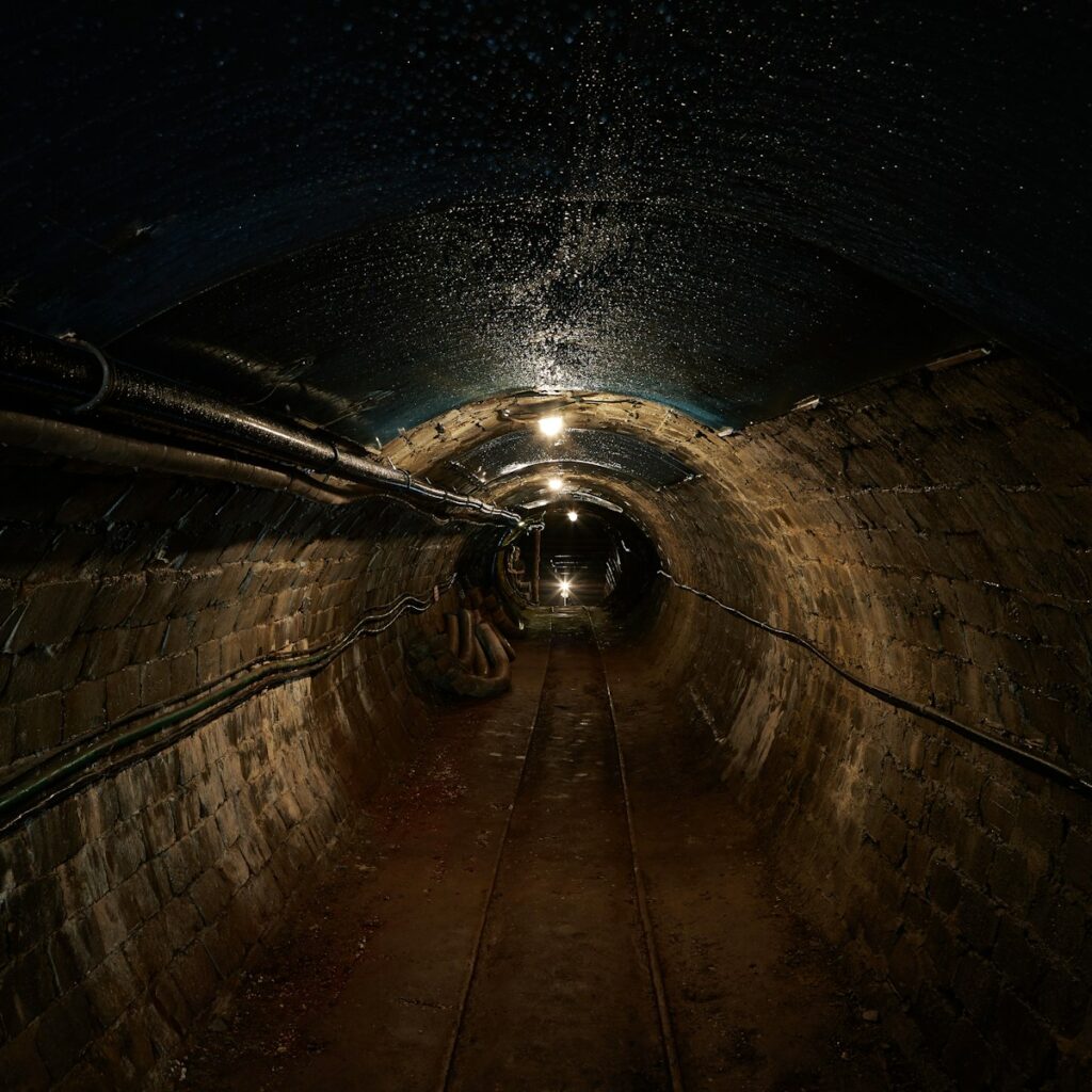対策KW「鉱山の中のトンネル」