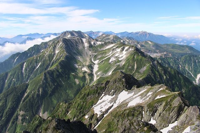 アルプスの山