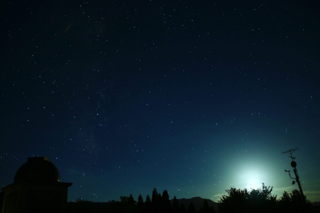 淡路島のホテルで星を楽しむ