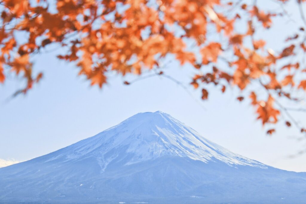 車で山梨観光のモデルコース富士山
