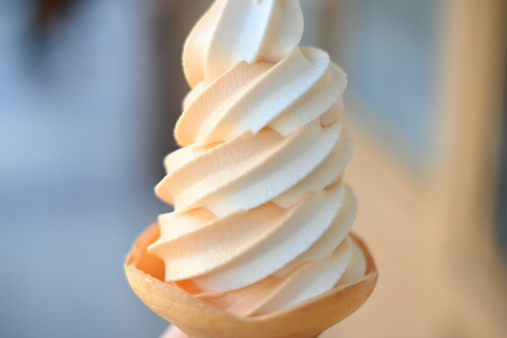 夏に食べたいソフトクリーム