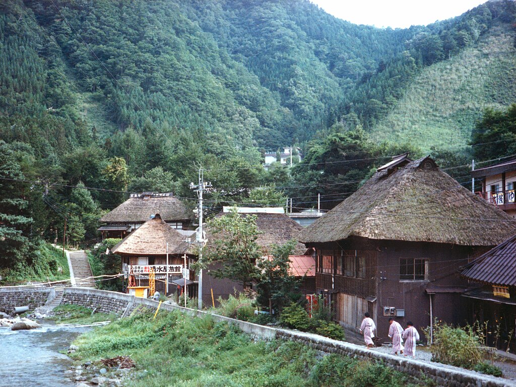 美しい自然を楽しめる湯西川温泉街