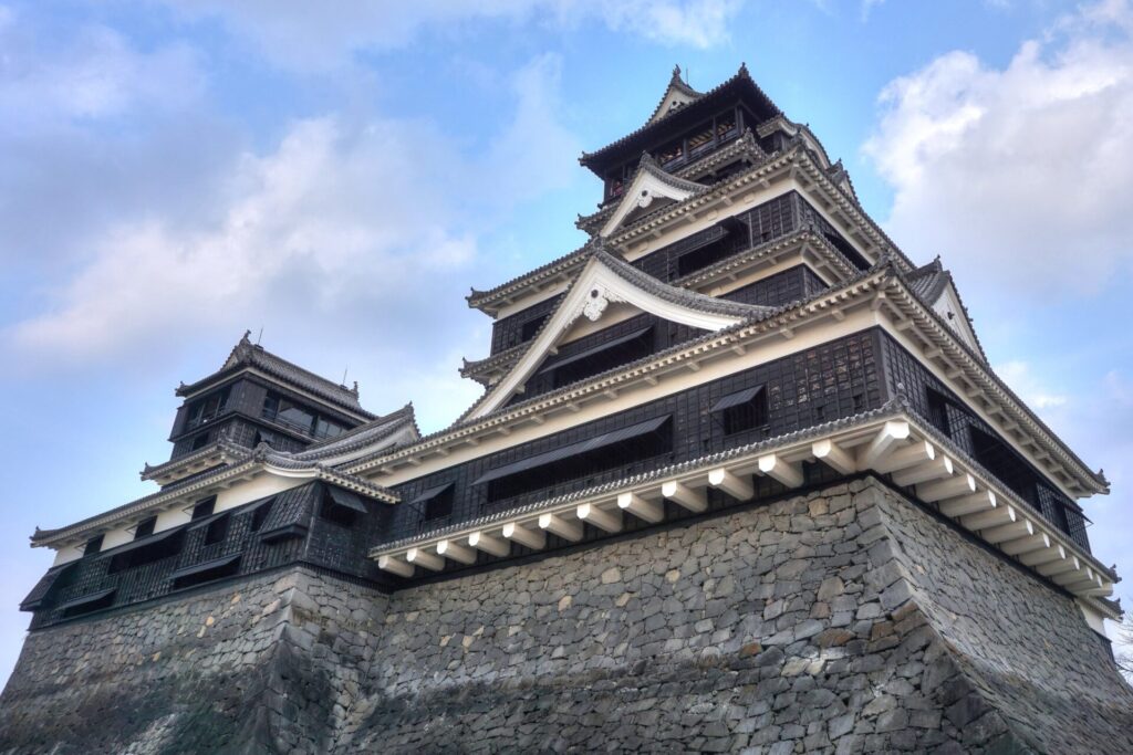 歴史を感じられる熊本城