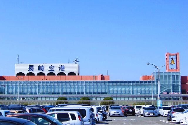 長崎空港の看板