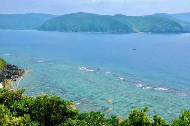 奄美大島の宮古崎