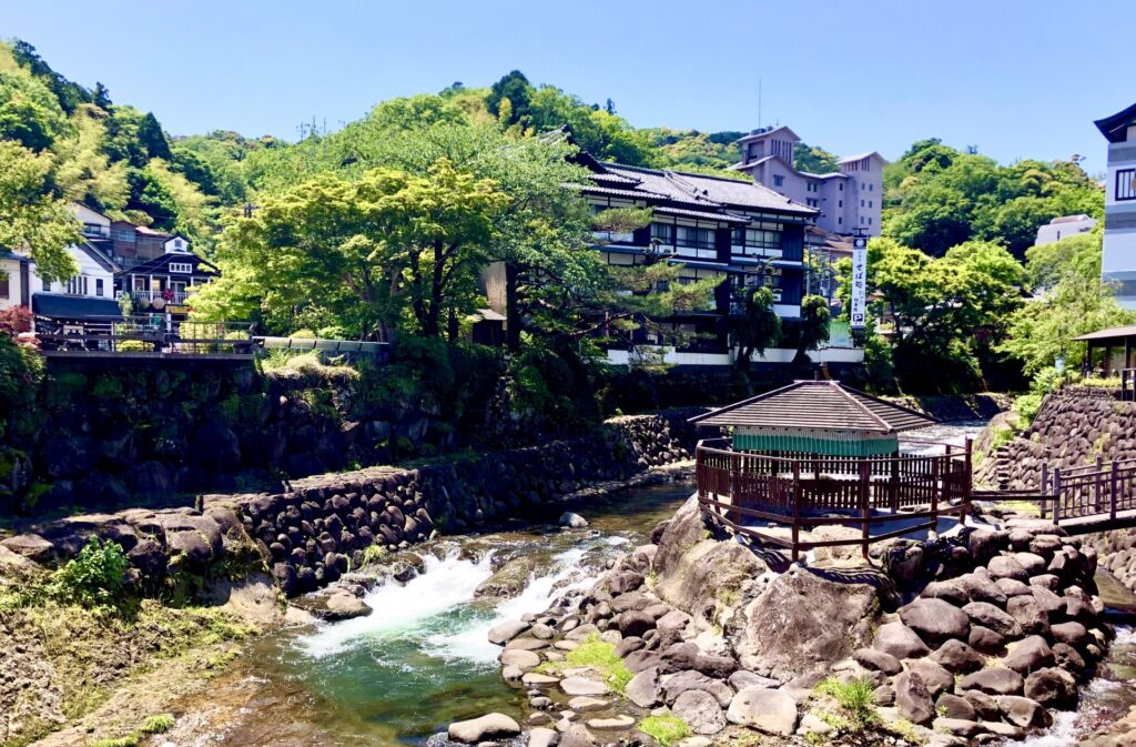 修善寺観光の風景