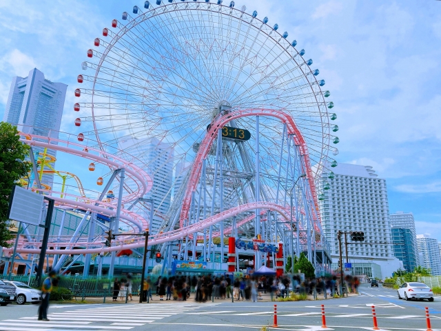 横浜コスモワールドの観覧車