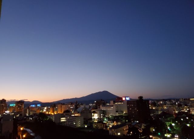 岩手の夜景