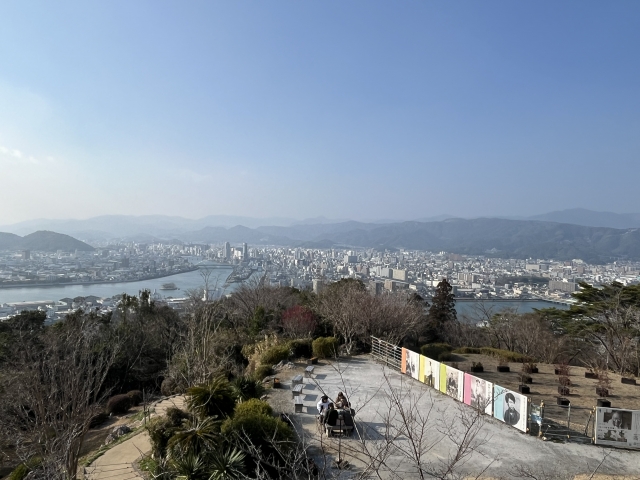 浦戸湾や高知市街の美しい景色を一望できる人気のスポット