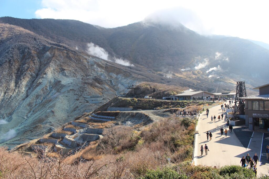 箱根の大涌谷