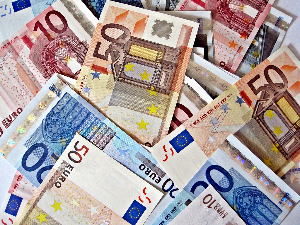 イタリアの通貨、ユーロ