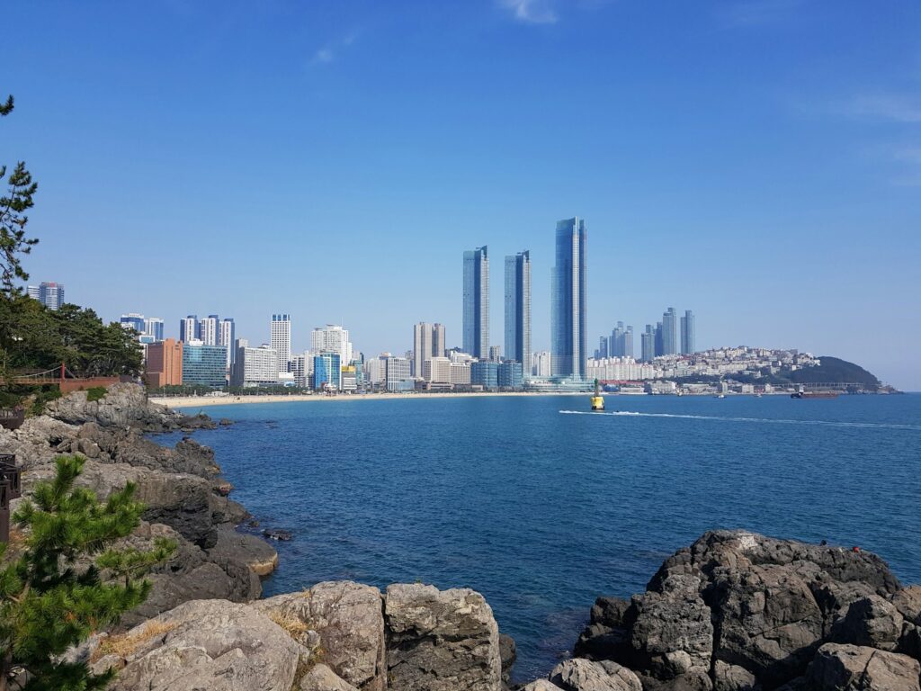 ８月の韓国の観光で行きたい海雲台ビーチ