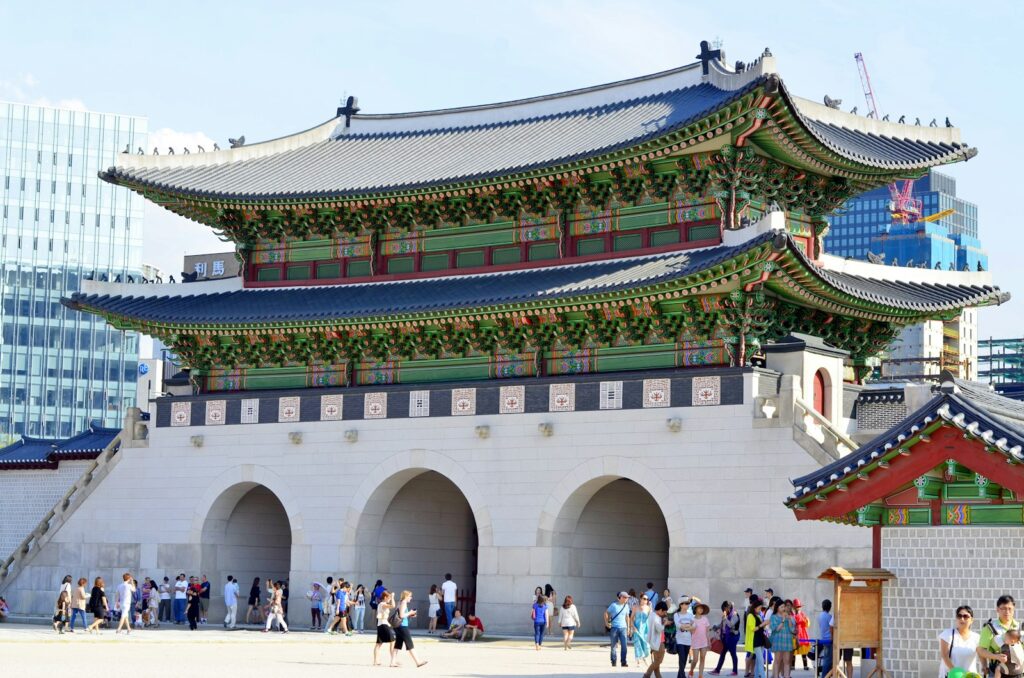 ８月の韓国の観光で見たい光化門