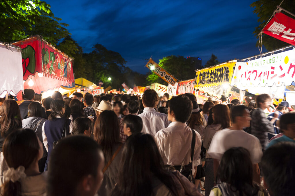 夏祭り屋台のイメージ