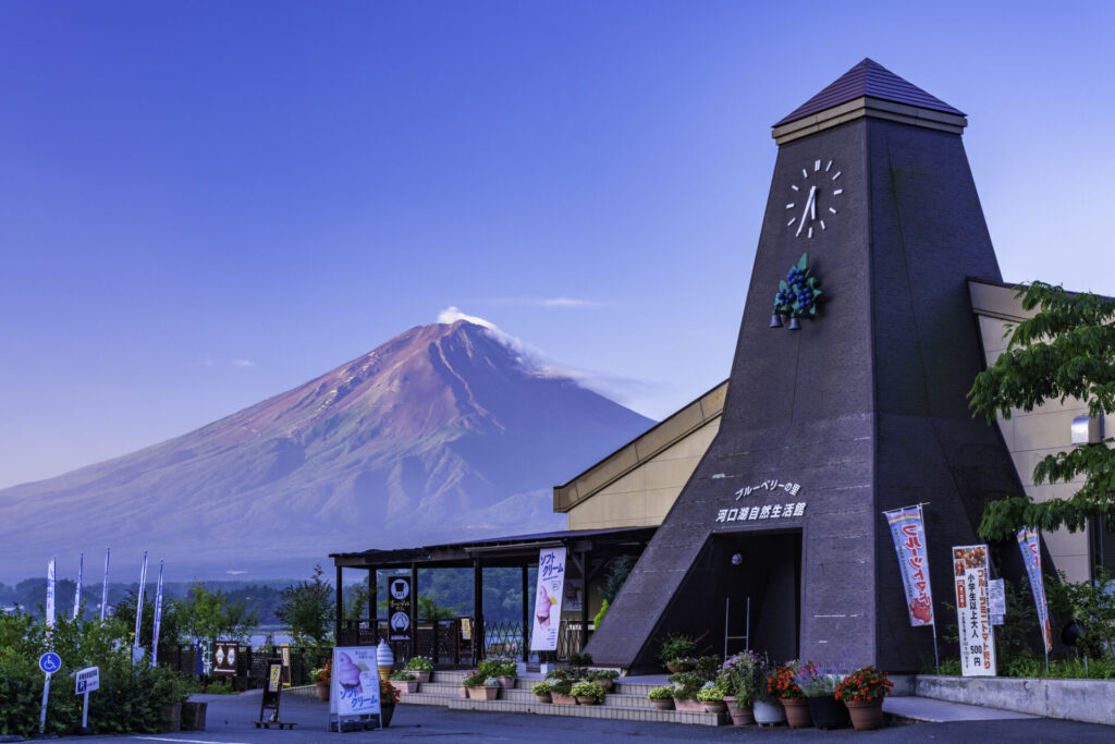 富士山を背景にした美しい景色が楽しめる絶景スポット・大石公園