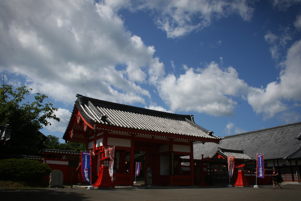 風情ある登別伊達時代村の様子