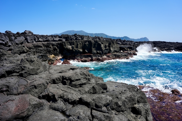 南原千畳岩海岸の絶景スポット