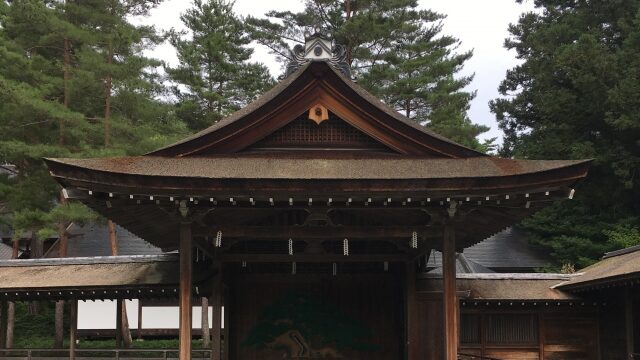 身曾岐神社を観光する