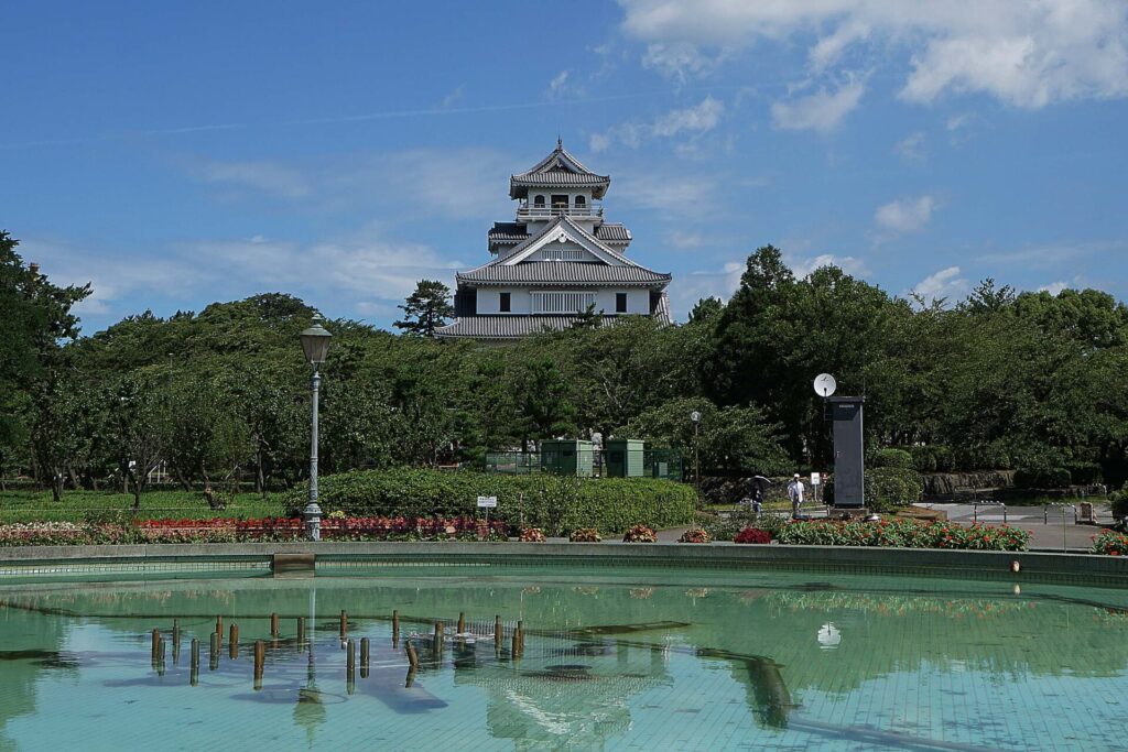 美しい庭園が広がる長浜城歴史博物館