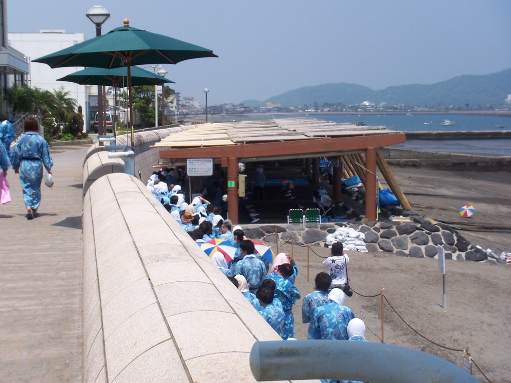 指宿の砂むし温泉　鹿児島