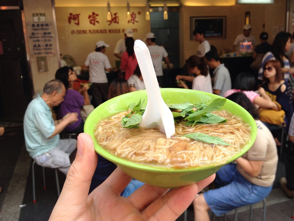 阿宗麺線で麺線を