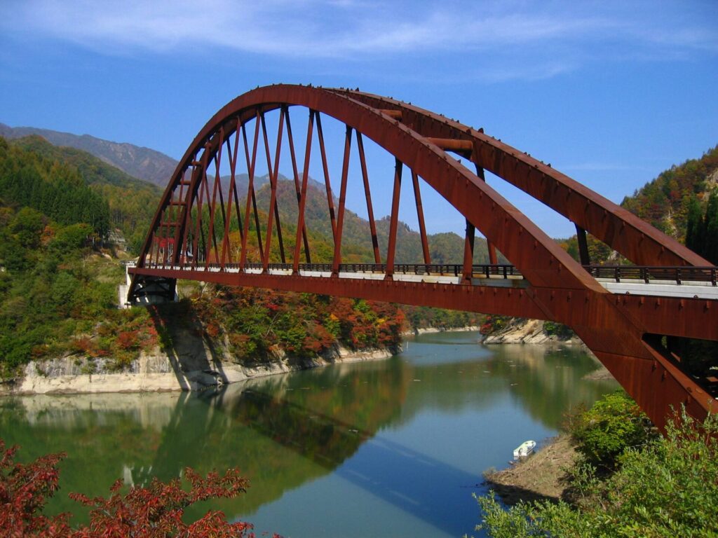 奥裾花大橋　長野