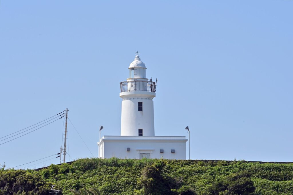 絶景スポット、洲埼灯台