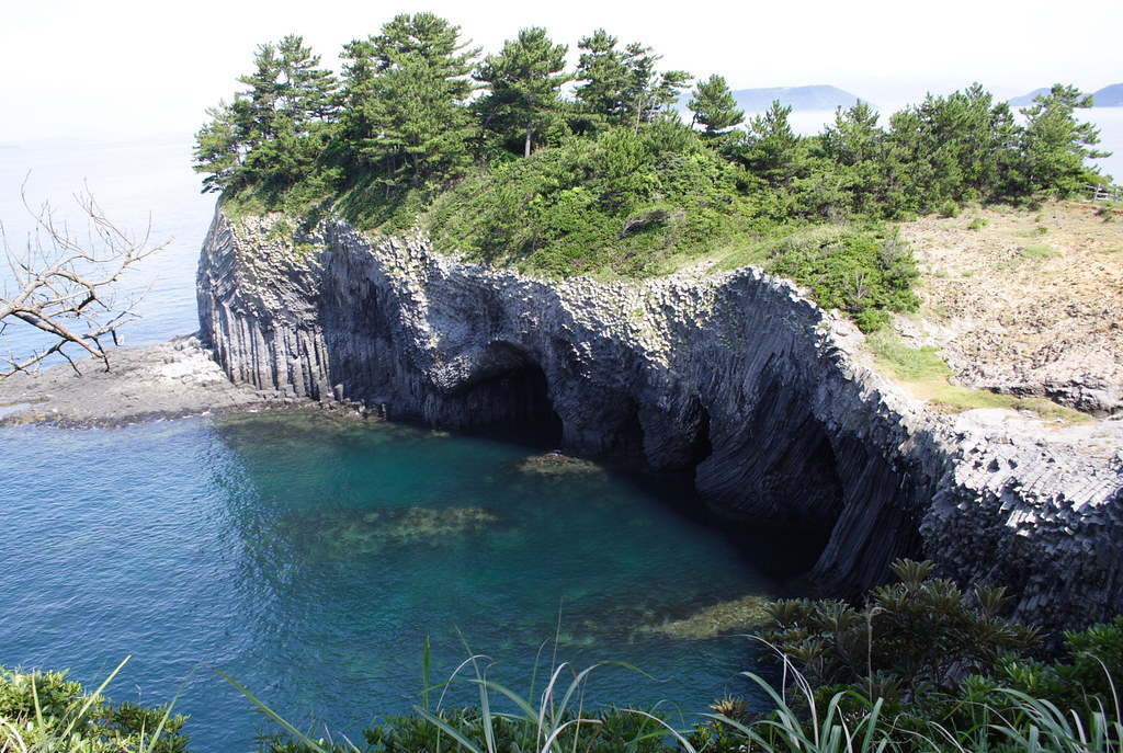 七ツ釜の大自然