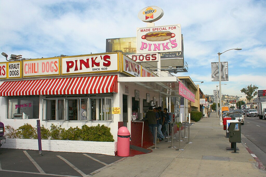 ラスベガスで人気のホットドッグ店「Pink's Hot Dogs」