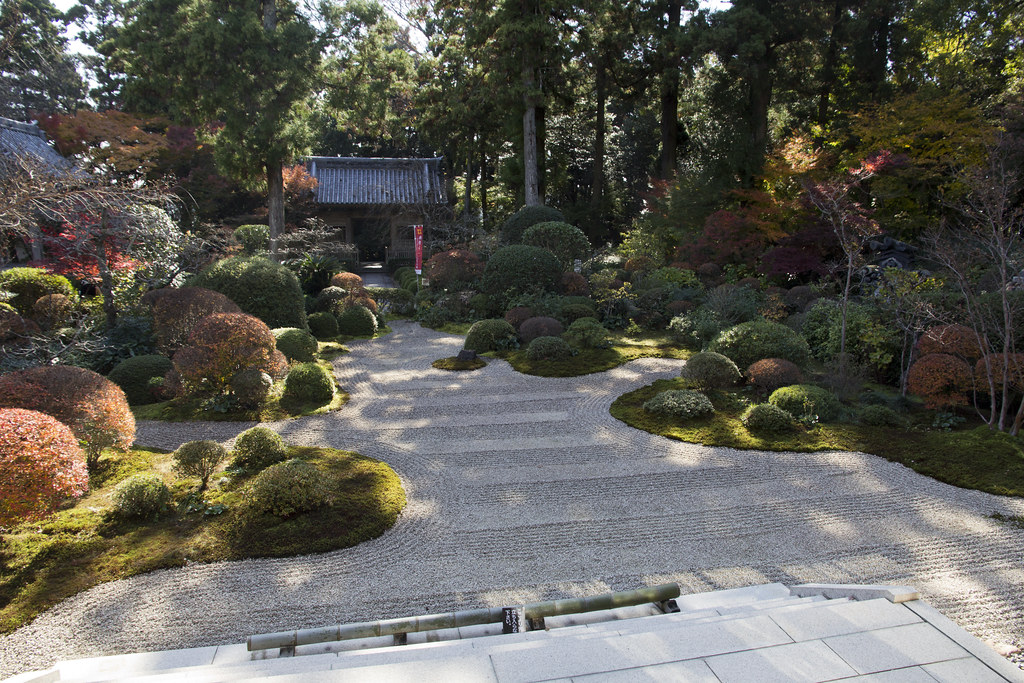 龍潭寺の美しい庭