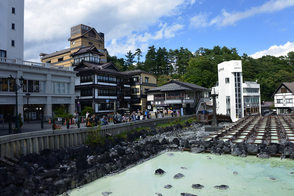 草津温泉でリラックス