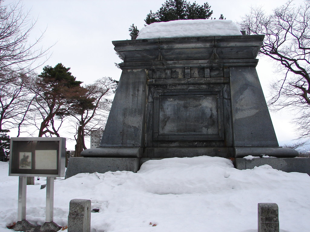 かつての盛岡城の跡地に整備された美しい公園