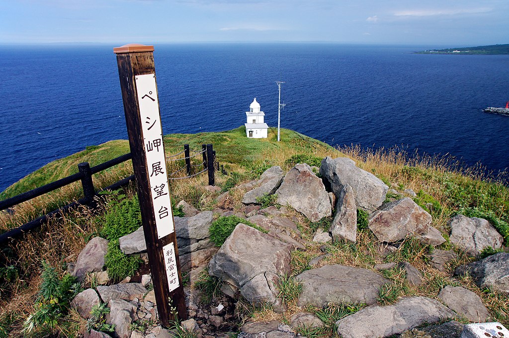 ペシ岬の展望台からの景色