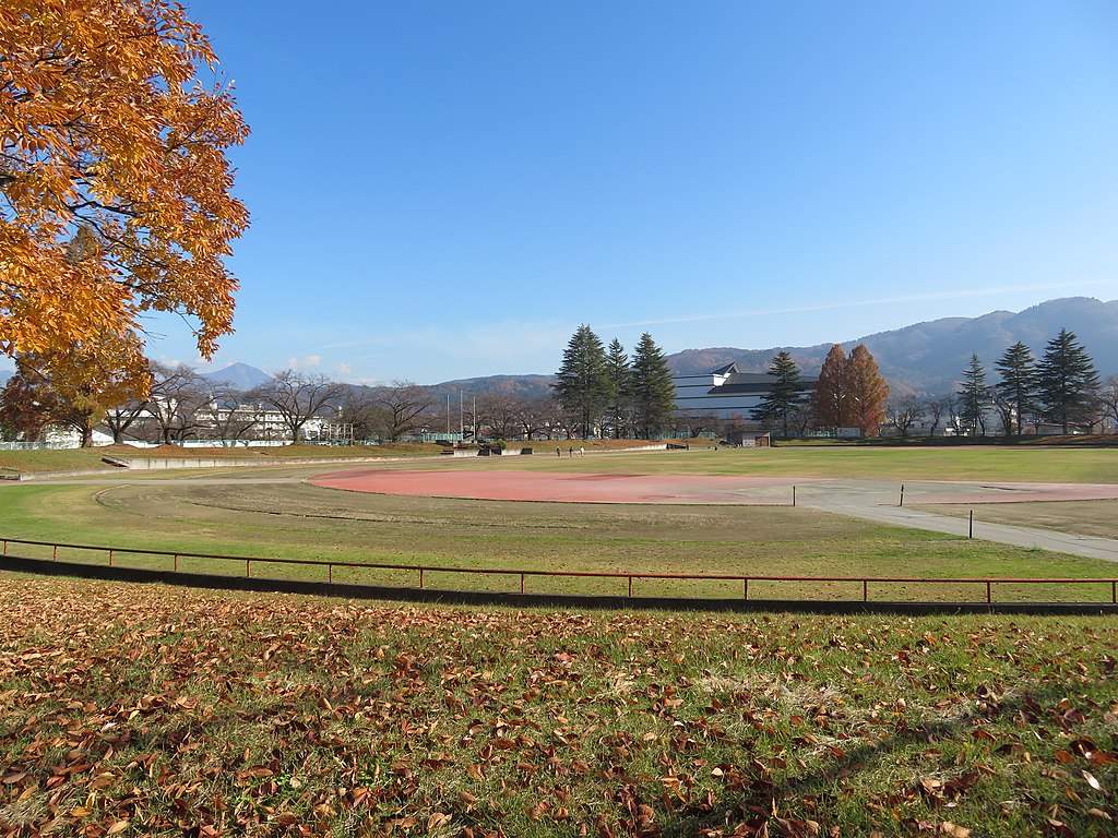 鶴ヶ城公園の紅葉