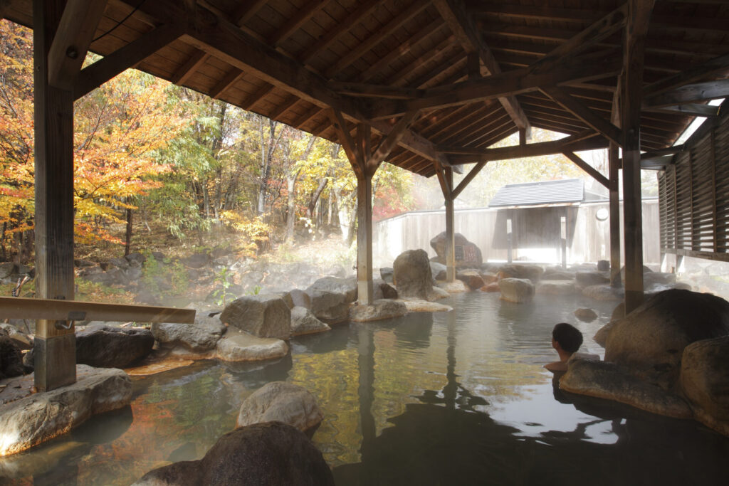 ゆったり気分で宿泊したい温泉宿のイメージ