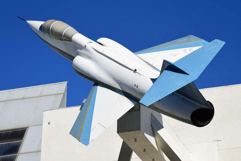 California Science Center、カリフォルニア・サイエンス・センターに展示された飛行機、F-104D