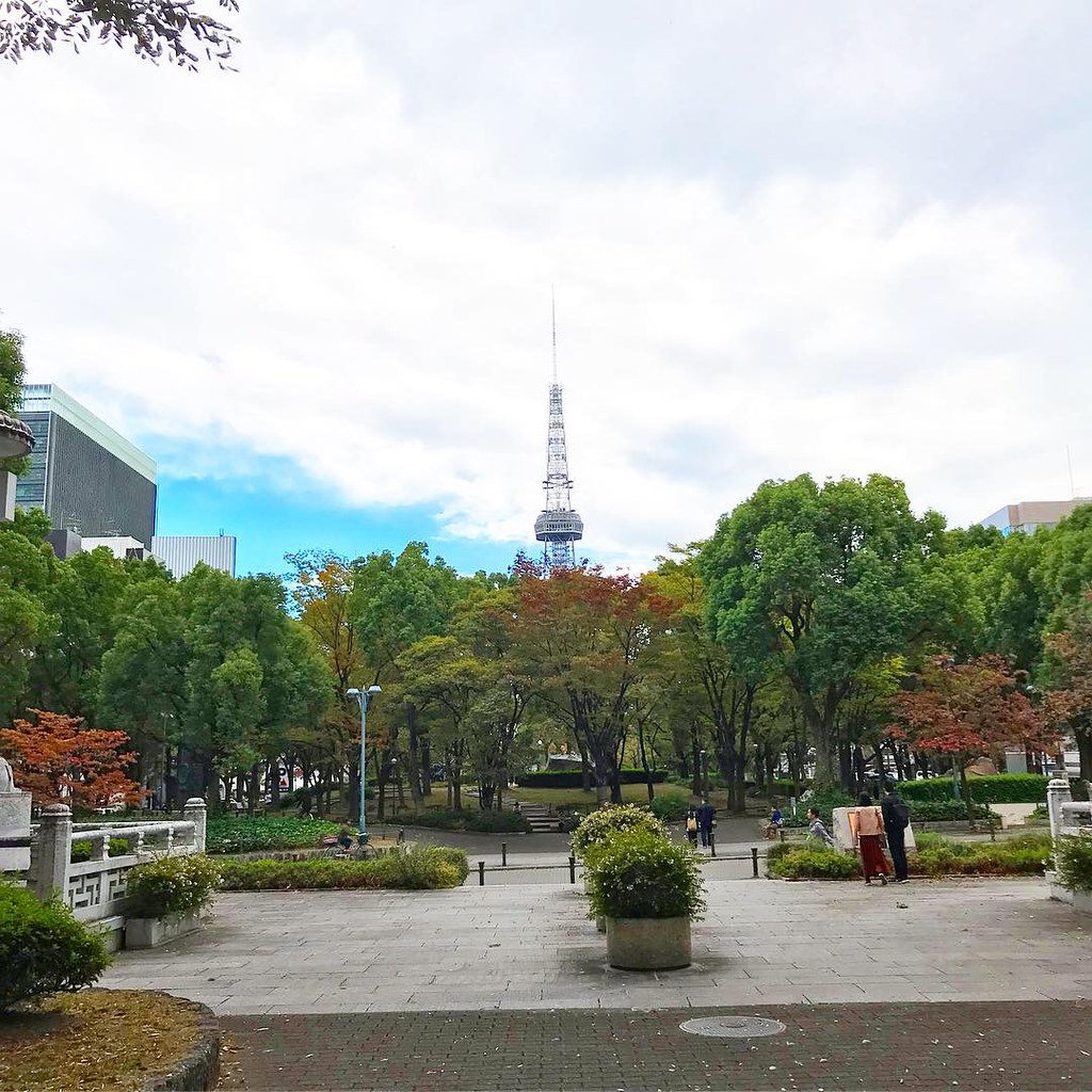 名古屋中心部にある久屋大通公園