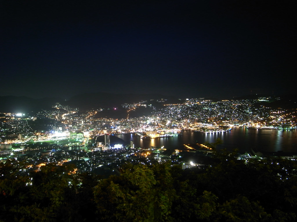 稲佐山から見る美しい夜景