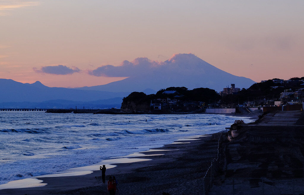 鎌倉で人気のフォトスポット「七里ヶ浜」