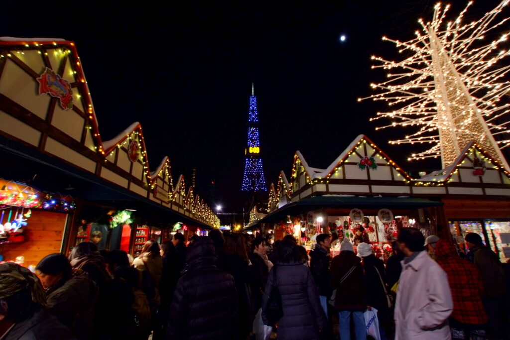 大通公園のミュンヘン・クリスマス市、札幌