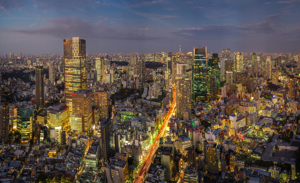 京都の美しい夜景を堪能