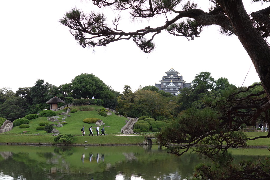 12月の岡山観光オススメスポット・美しい庭園後楽園