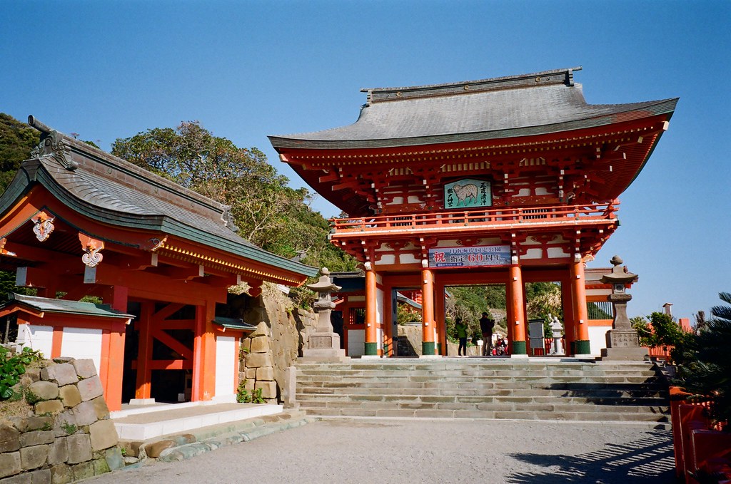 宮崎県日南市に位置する美しい神社・鵜戸神宮