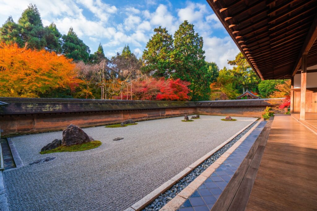 仁和寺の石庭